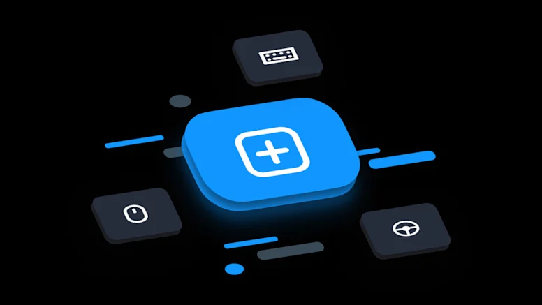 G HUB KEYCONTROL feature graphic with assignment controls
