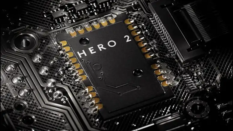 Macro view of the Logitech G HERO 2 optical gaming sensor